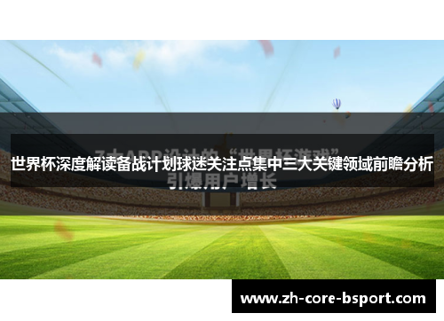 世界杯深度解读备战计划球迷关注点集中三大关键领域前瞻分析