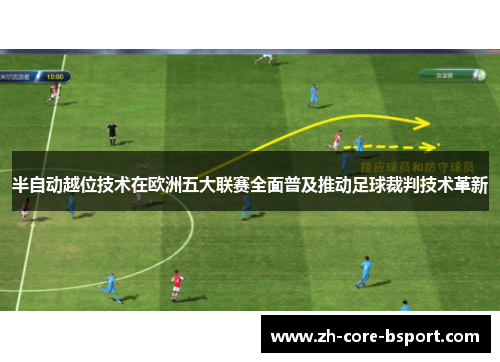 半自动越位技术在欧洲五大联赛全面普及推动足球裁判技术革新